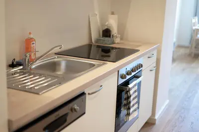 Küche/Küchenzeile in der Unterkunft Vienna City Apartments - Metro 1160 Vienna