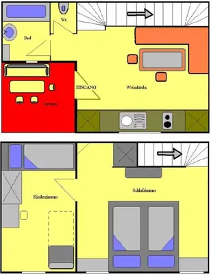 Grundriss der Unterkunft Haus Königshofer