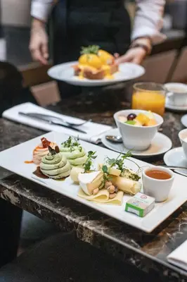 Essen im Hotel oder in der Nähe