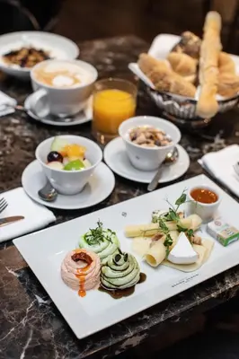 Essen im Hotel oder in der Nähe