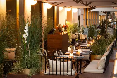 Ein Sitzbereich in der Unterkunft The Guesthouse Vienna