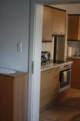 Küche/Küchenzeile in der Unterkunft Ferienwohnung Birgit