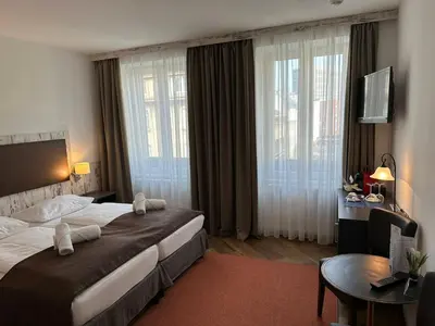 Ein Bett oder Betten in einem Zimmer der Unterkunft Versava Apartments