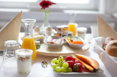 Essen in der Pension oder in der Nähe