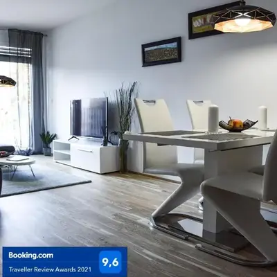 Cosy new Apartment 3min to VIC/Uno-City and Danube