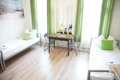 Ein Bett oder Betten in einem Zimmer der Unterkunft Contactless Check-In Room4You Währing