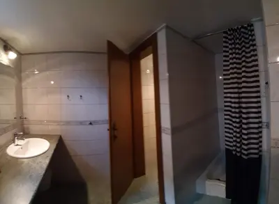 Ein Badezimmer in der Unterkunft Appartements Königshofer