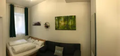Ein Bett oder Betten in einem Zimmer der Unterkunft Saralo Apartments 1050