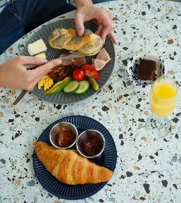 Essen im Hotel oder in der Nähe