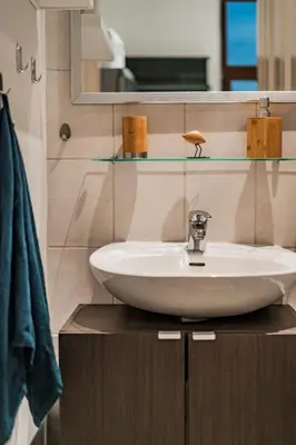 Ein Badezimmer in der Unterkunft 85m² Leitermayergasse