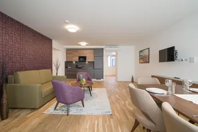 TV/Unterhaltungsangebot in der Unterkunft MyApartments Vienna