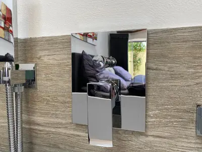 Ein Sitzbereich in der Unterkunft Auszeit Vienna Wellness Apartment