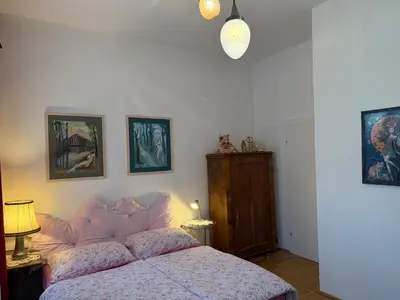Ein Bett oder Betten in einem Zimmer der Unterkunft Villa Pazelt Top1