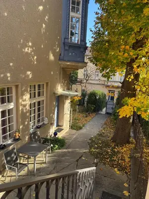 Ein Balkon oder eine Terrasse in der Unterkunft Villa Pazelt Top1
