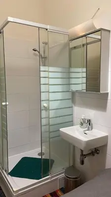 Ein Badezimmer in der Unterkunft Hostel Elisabeth