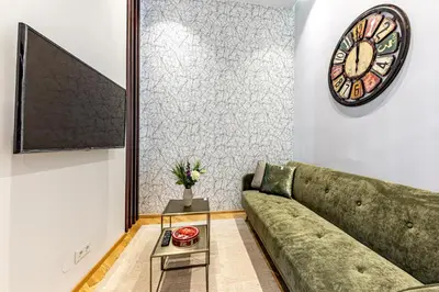 TV/Unterhaltungsangebot in der Unterkunft ZEUS Design Apartments