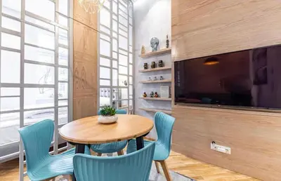 TV/Unterhaltungsangebot in der Unterkunft ZEUS Design Apartments