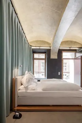 Ein Bett oder Betten in einem Zimmer der Unterkunft grätzlhotel beim Belvedere