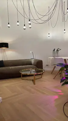 Ein Sitzbereich in der Unterkunft City Apartment Downtown Vienna