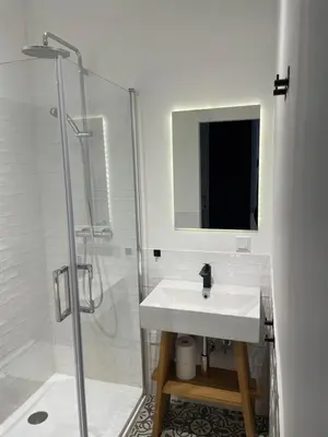 Ein Badezimmer in der Unterkunft City Apartment Downtown Vienna