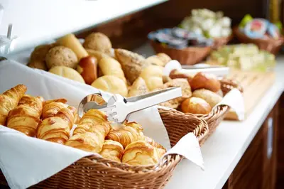 Essen im Hotel oder in der Nähe