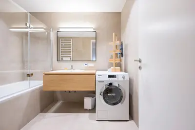 Ein Badezimmer in der Unterkunft Luxury Suites Renngasse