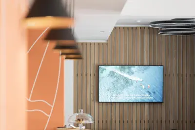 TV/Unterhaltungsangebot in der Unterkunft Lakeside77