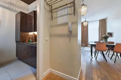 Küche/Küchenzeile in der Unterkunft 6 rooms Naschmarkt