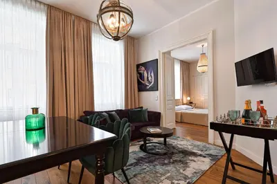 TV/Unterhaltungsangebot in der Unterkunft 6 rooms Naschmarkt
