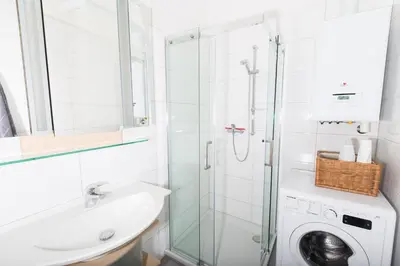 Ein Badezimmer in der Unterkunft Rosenstein Apartments by Family & Home
