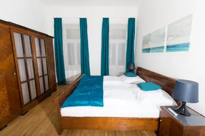 Ein Bett oder Betten in einem Zimmer der Unterkunft Rosenstein Apartments by Family & Home