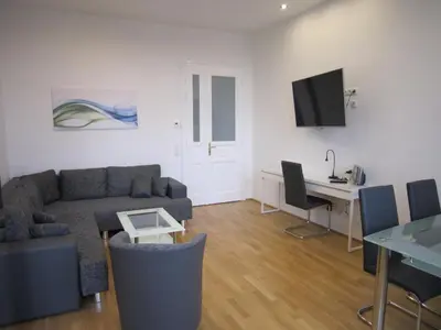 TV/Unterhaltungsangebot in der Unterkunft Apartment Nähe Zentrum