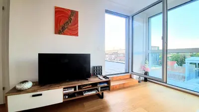 Grundriss der Unterkunft Rooftop Terrace, free garage parking and Pool!