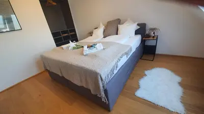 Grundriss der Unterkunft Rooftop Terrace, free garage parking and Pool!