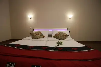 Ein Bett oder Betten in einem Zimmer der Unterkunft Vienna Business Apartment
