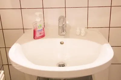 Ein Badezimmer in der Unterkunft Vienna4you App 10 you are welcome