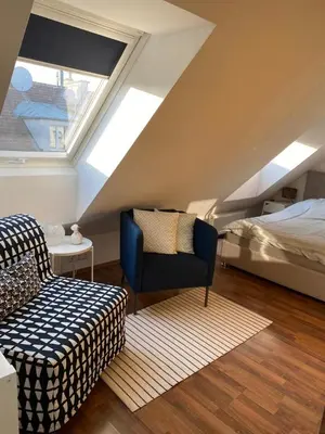 Ein Bett oder Betten in einem Zimmer der Unterkunft Vienna Canaletto Apartments Wien
