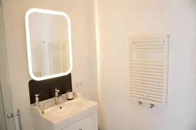 Ein Badezimmer in der Unterkunft Vienna4you App 20 you are welcome