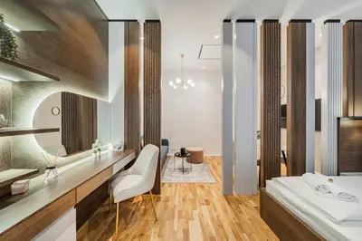 Ein Badezimmer in der Unterkunft Zeus Design Apartments Schönbrunn