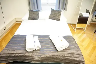 Ein Bett oder Betten in einem Zimmer der Unterkunft Urban City Apartment - Contactless Check-In