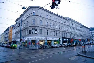Ein allgemeiner Blick auf Wien oder ein Stadtblick von der Ferienwohnung aus