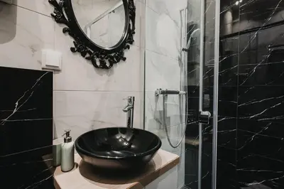 Ein Badezimmer in der Unterkunft ZEUS Design Apartments Lovely Home Vienna