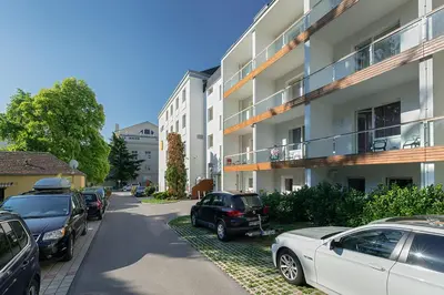 Das Gebäude in dem sich das Hotel befindet