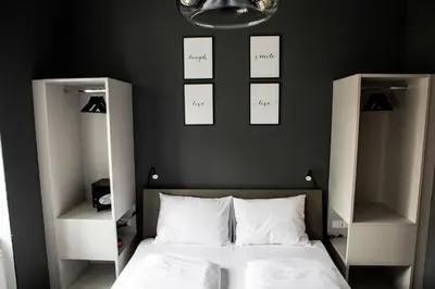 Ein Bett oder Betten in einem Zimmer der Unterkunft Hotel Restaurant Joseph