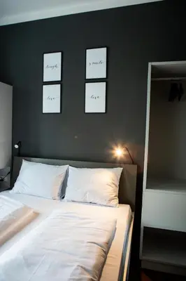 Ein Bett oder Betten in einem Zimmer der Unterkunft Hotel Restaurant Joseph