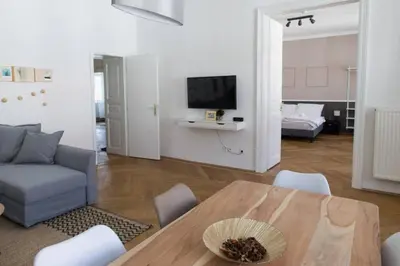 TV/Unterhaltungsangebot in der Unterkunft josef's home I Kaiserzeit Residence I 02