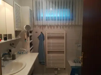 Ein Badezimmer in der Unterkunft Ferienwohnung Fischl