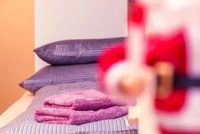 Ein Bett oder Betten in einem Zimmer der Unterkunft Senator Flats Petrus & Kardinal Nagl