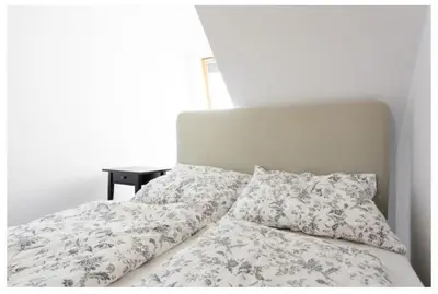 Ein Bett oder Betten in einem Zimmer der Unterkunft Das Highline Penthouse l LF45