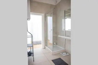 Ein Badezimmer in der Unterkunft josef's home I Kaiserzeit Residence I 01
